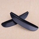 4pcs 20cm Car Front Bumper Protector Large Body Spoiler Fin Lip Canards Splitter