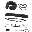 One Set Hair Style Tool Hair Bun Make Twist Bowknot Comb Pin Headwear Fashion