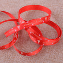 25 yard 10mm Satin Ribbon Merry Christmas Gift Cake Wrapping Xmas Craft DIY Deco