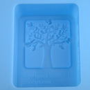 4-Cavity Silicone Rectangle Cake Mould Soap Mold Baking Tray Handmade Crafts DIY