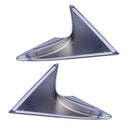 1pair Spoiler Wing Side Triangle Cover Trim fit for Mazda CX-5 2012-2016 Hf