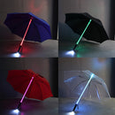 LED Flashlight Umbrella for Night Protection Amusement Park