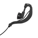 3.5mm Hands Free Earphone for Zastone ZT-2R Walkie Talkies Black
