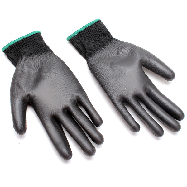 12Pairs XINGYU PU518 13Gauge Nylon Nitrile Anti-static Palm Coated Work Safety Gloves Large Size