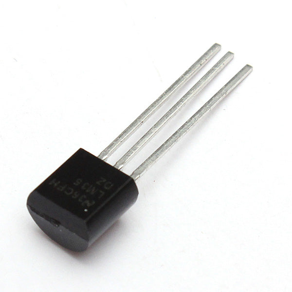 10Pcs LM35DZ TO-92 LM35 Precision Centigrade Temperature Sensor