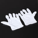 1Pair White Cotton Gloves Anti-static Protective Gloves for BGA Work