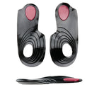 Relif Pain O Leg Orthotic Insoles Shoe Insert Flatfoot Splayfoot Corrector