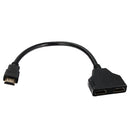 HD Male to 2 HD Female 1 in 2 out Splitter Adapter Connector Cable