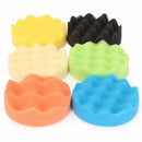 Drillpro 8Pcs 7 Inch Sponge Polishing/Buffing Pad Kit For Car Polisher