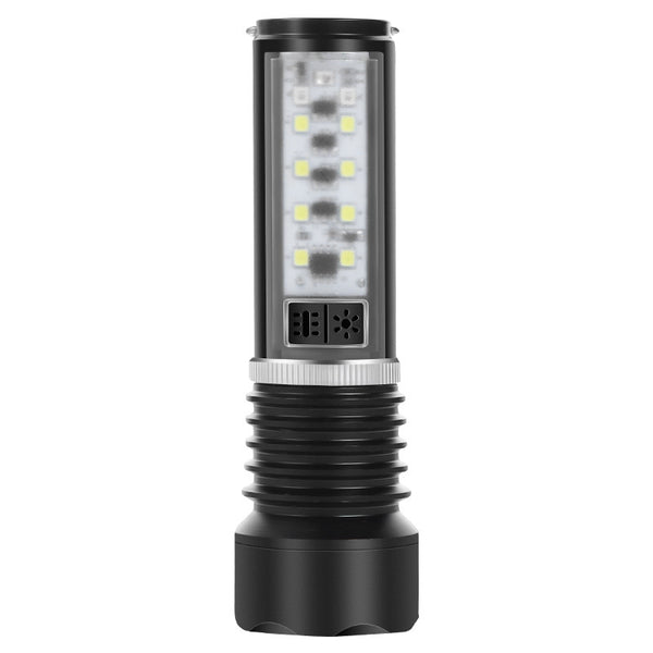 XANES ABL-01 10LED 500 Lumens 7Modes Magnetic Work Light IPX4 Waterproof LED Flashlight