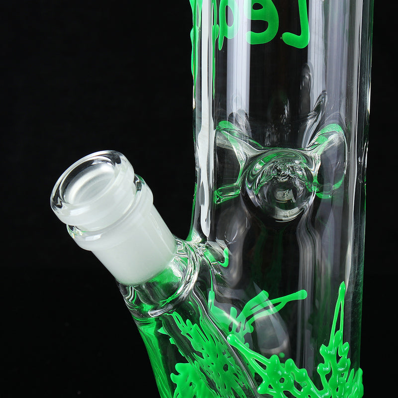 3 in 1 Glass Glass Joint Pipes Tool Set Glass Adapter 38cm Height