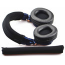 LEORY Replacement 1 Pair Earpads + Headband Cover For Audio-Technica ATH-M50X M30X M40X Headphone