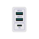 Bakeey 30W Dual USB QC3.0 PD Fast Charging USB Charger Adapter For iPhone 8Plus XS 11Pro Huawei P30 Pro Mate 30 5G Xiaomi Mi9 9Pro S10+ Note 10 5G