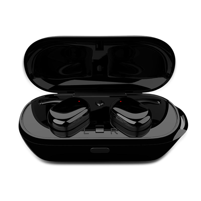 [True Wireless] TWS bluetooth 5.0 Earphone Touch Waterproof Noise Cancelling Headset for Iphone Android