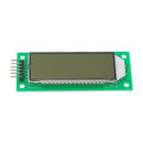 3pcs Blue 6 Digit 7 Segment Digital 5V LCD Module Display Screen Board Build-in HT1621 Controller With Backlight