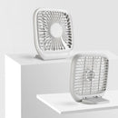 Portable Mini Electric Fan USB Rechargerable Silent Desktop Fan Wind Cooler