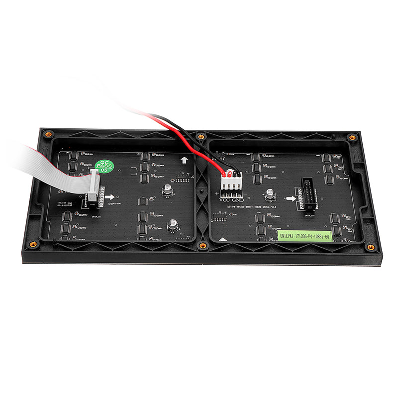 32X64 Assembled Colorful Music Spectrum LED Light Display Dot Matrix Board