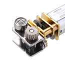 Machifit GM12YN20-3DP DC12V 11RPM Right Angle Output Metal Gearbox Micro Gear Motor for 3D Pen