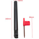 S16Q-SCLCR09 16x180mm Lathe Boring Bar Turning Tool Holder For CCMT09T3 Insert