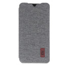 Bakeey Flip Shockproof Fabric Soft Silicone Edge Full Body Protective Case For Xiaomi Redmi Note 8