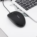 Maibenben 1000DPI USB Wired Mouse Gaming Office Mice 3 Buttons Optical Mouse
