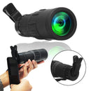 40x60 HD Monocular Telescope Zoom Optical Focus Day Night Vision Hunting Camping Monocular