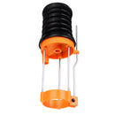 Drillpro Rubber Scalable Drill Dust Cover Collector for Electric Hammer Drill Impact Drill