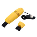 Mini USB Keyboard Vacuum Cleaner Portable Handheld Computer Keyboard Dust Collector Clean Kit
