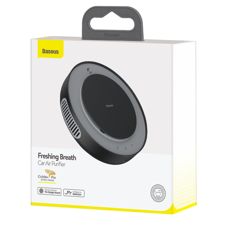 Baseus Car Air Purifier Freshener Mini Electric Auto Air Ionizer Cleaner Humidifier For Home Office Car Vaporizer Air Fresher