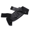 Neoprene Lumbar Support Belt Portable Back Brace with Double Banded Strong Compression Pull Straps