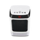 NFJ-001 800W Desktop Portable Colorful Night Light Heater Electric Warmer Remote Control Timing Household Small PTC Air Heater
