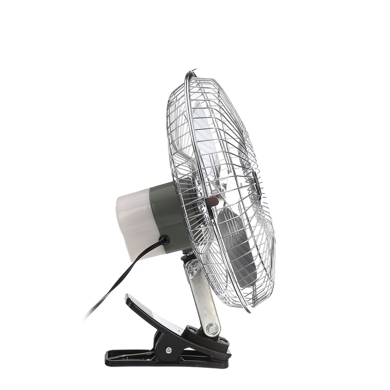 2 In 1 12V Car Clip-on Fan Mini 2 Speed Cooler Low Noise Car Air Conditioner Desk Fan