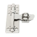3.7 Inch Stainless Steel Hardware Door Lock Bolt Latch Padlock Clasp Catch Plate Set