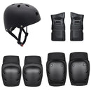 Child Skateboarding Knee Pads Elbow Pads Wrist Set Balance Car Protective Gear Helmet For Riding Electric Skateboard Roller