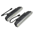 Universal COB LED DRL Daytime Running Lights Front Driving Fog Lamp Waterproof White 21cm 2PCS