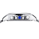 LONGBO 80006 Men Watch Steel Strap Alloy Case Luminous Fashion Casual Quartz Wrist Watch