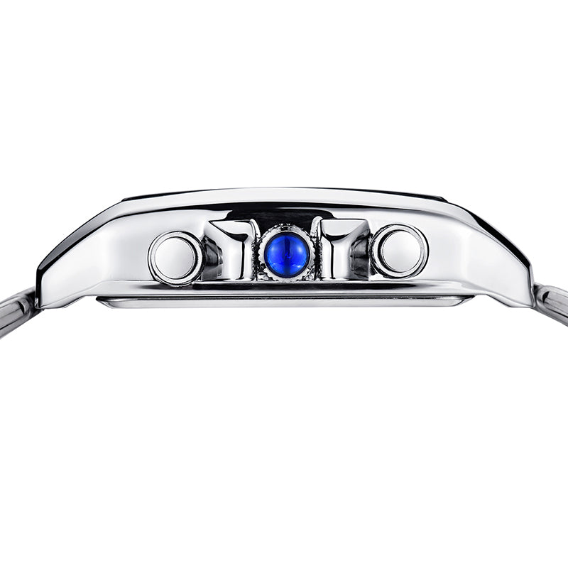 LONGBO 80006 Men Watch Steel Strap Alloy Case Luminous Fashion Casual Quartz Wrist Watch