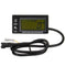 Waterproof RPM Motorcycle Marine Boat ATV LCD Digital Tachometer Voltmeter Hour Meter