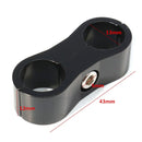 4pcs 13MM AN -6 SS Braided Tubing Clip Hose Clamp Fitting Adapter