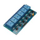 BESTEP 6 Channel 5V Relay Module With Optocoupler Protection Low Level Trigger