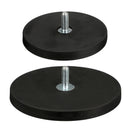 66/88mm Rubber N42 Neodymium Magnet Coated Pot Magnetic Rubber