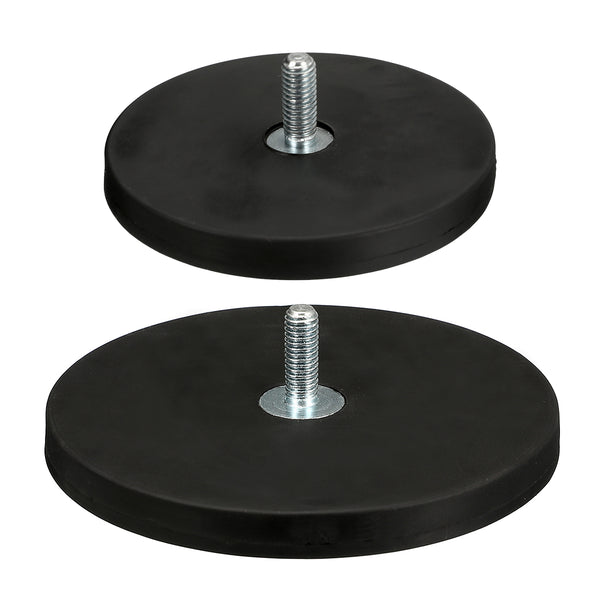 66/88mm Rubber N42 Neodymium Magnet Coated Pot Magnetic Rubber