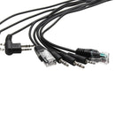 8 In 1 USB Programming Cable for Baofeng for Motorola for Kenwood TYT QYT Radio