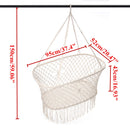 Hanging Baby Indoor Hammock Portable Child Cradle Chair Swing Outdoor Bed White