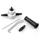 Drillpro YT-160A Double Head Sheet Metal Nibbler Cutter With Metal Box Drill Attachment Metal Sheet Cutter