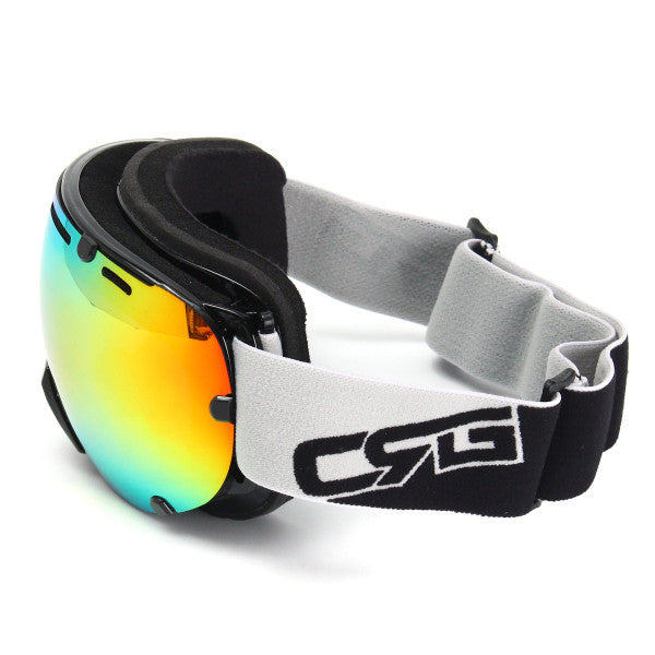 6.9 X 3.7in Ski Mountain Bike Goggles Snowboard Lens Mirror Glasses Windproof Snow Anti-UV Outdoor