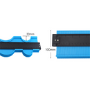20 Inch  Irregular Contour Gauge 51cm Plastic Profile Copy Contour Gauges Standard Measuring Tool