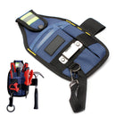 Electrician Tool Bag Solid Professional with Tape Buckle 3 Pockets 26 x 15cm