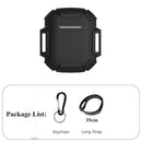 Bakeey Silicone Earphone Charging Box Protective Case With Keychain & Long Strap For Apple AirPods 1 Apple AirPods 2