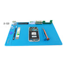 BEST S120 S130 S140 Magnetic Heat Resistant Silicone Pad Desk Mat Maintenance Platform Heat Insulation BGA Soldering Repair Station